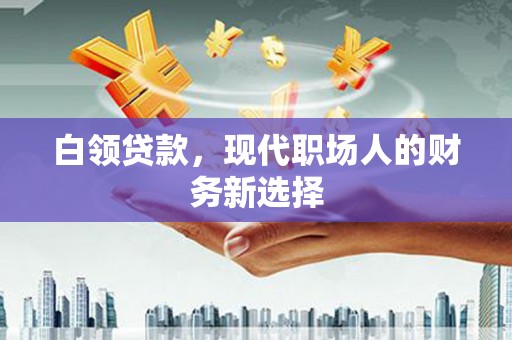 赤峰白领贷款，现代职场人的财务新选择