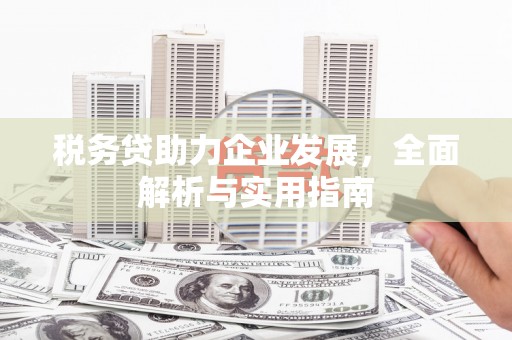 赤峰税务贷助力企业发展，全面解析与实用指南