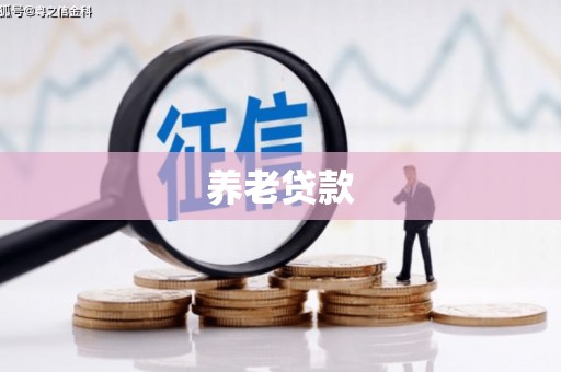 赤峰养老贷款