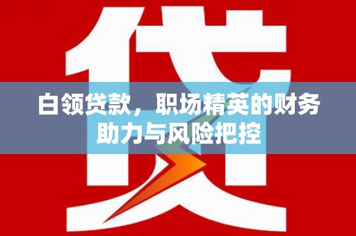 赤峰白领贷款，职场精英的财务助力与风险把控